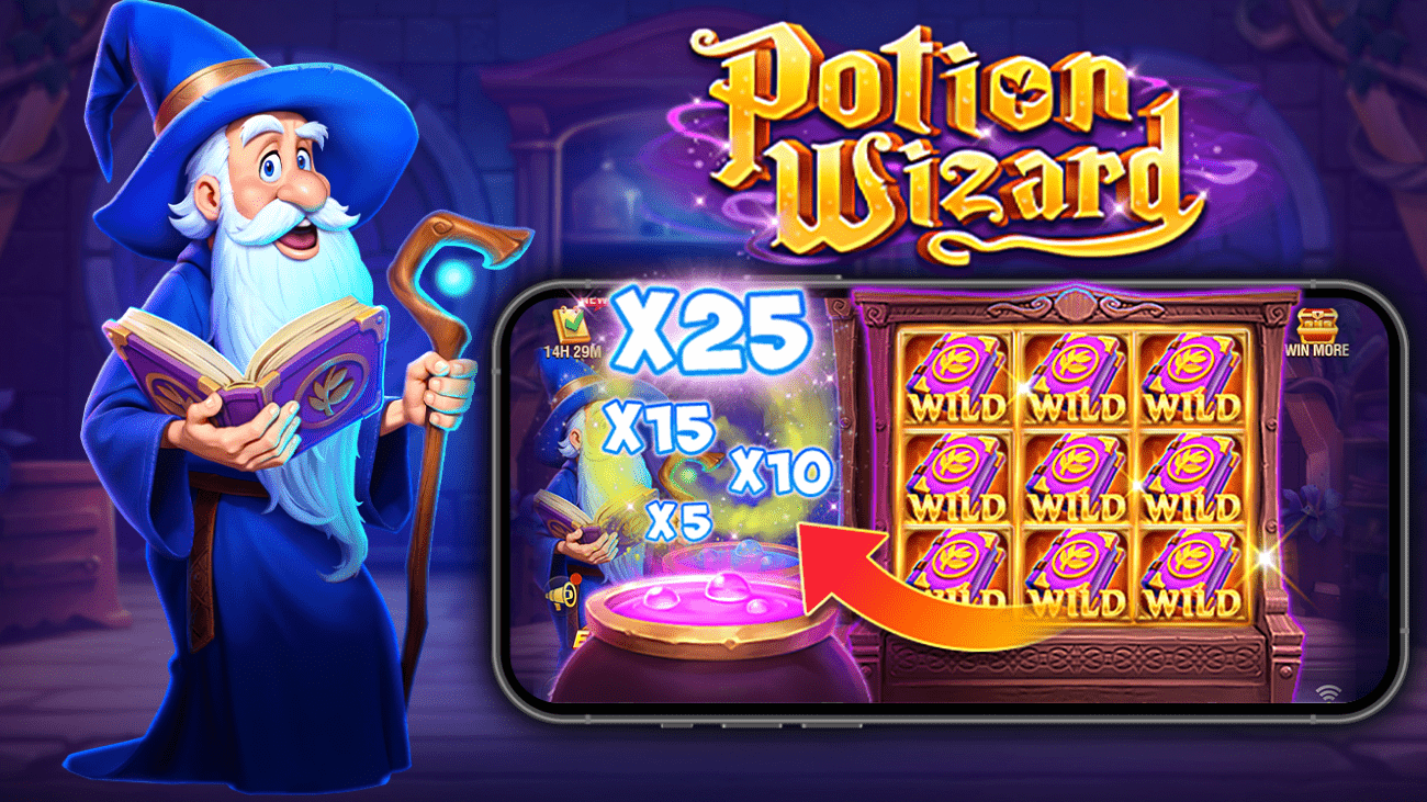 Potion Wizard Slot Game