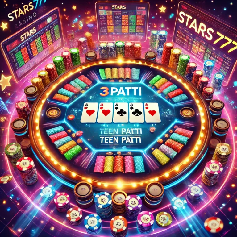 3PATTI: Experience the Thrill of 3Patti on Stars777!