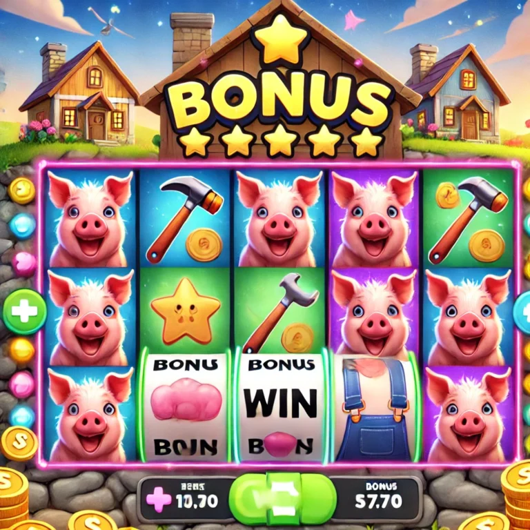 Pig house slot Game: Spin into Fun and Wins with Pig House Slot on Stars777!